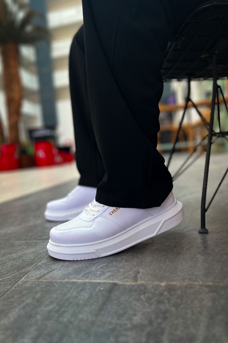 CH075 - CBT Signature Erkek Ayakkabı BEYAZ - chekich.com