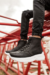 CH077 - BT Erkek Spor Bot SIYAH - chekich.com