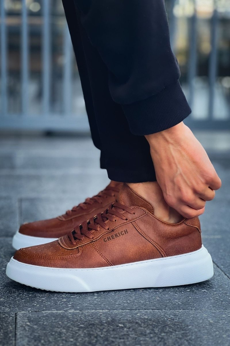 CH087 - CBT Kenton Erkek Ayakkabı TABA - chekich.com