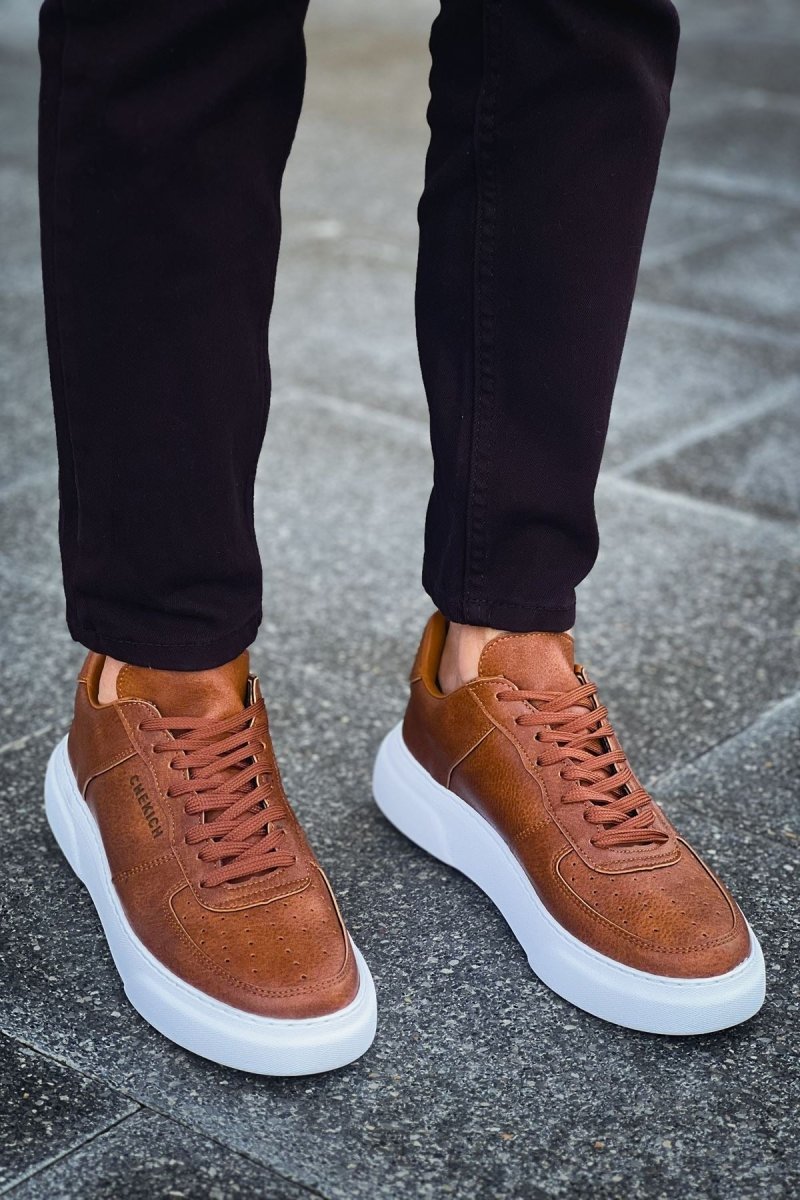 CH087 - CBT Kenton Erkek Ayakkabı TABA - chekich.com