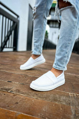 CH091 - RBT Brecon Erkek Ayakkabı BEYAZ - chekich.com