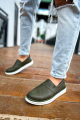 CH091 - RBT Brecon Erkek Ayakkabı HAKI - chekich.com