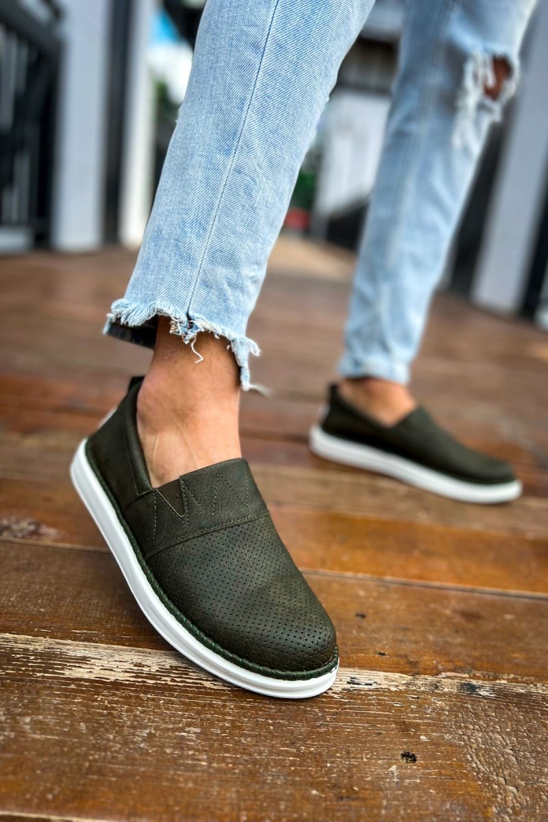 CH091 - RBT Brecon Erkek Ayakkabı HAKI - chekich.com