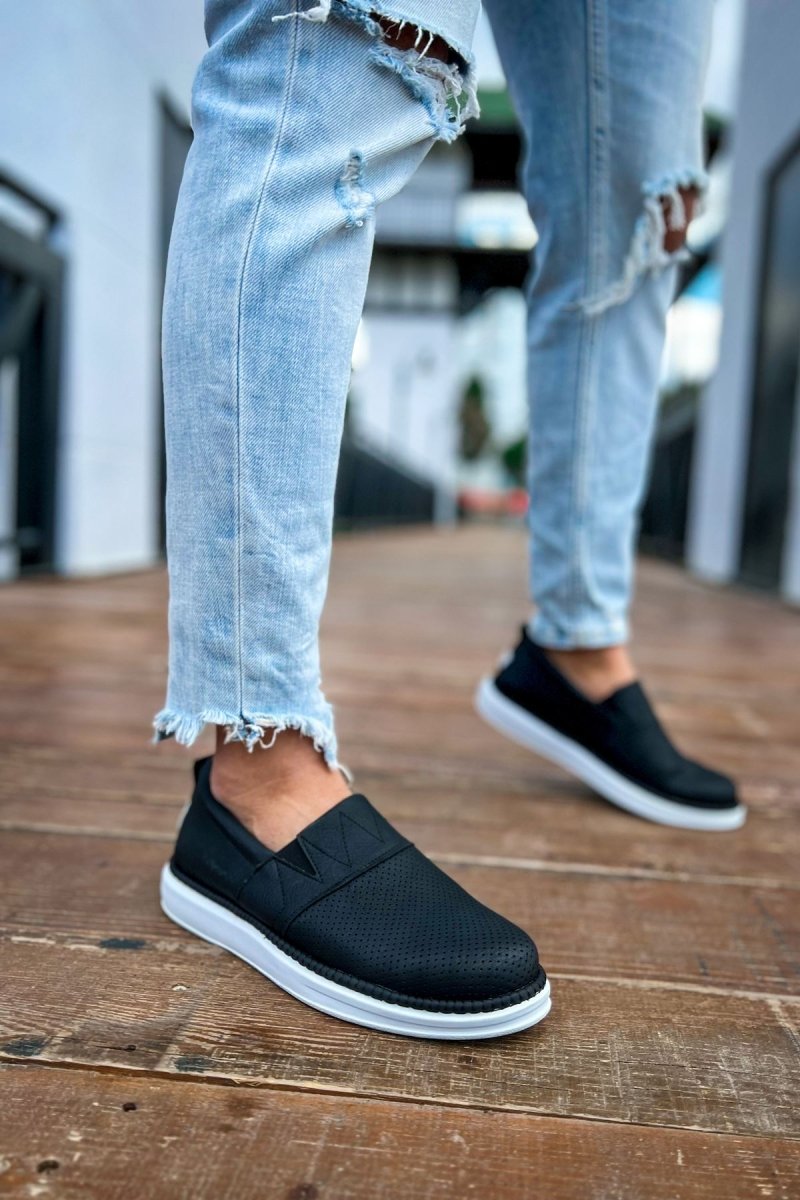 CH091 - RBT Brecon Erkek Ayakkabı SIYAH - chekich.com