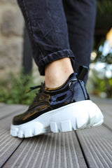 CH093 - RBT Castle Erkek Ayakkabı SIYAH - chekich.com