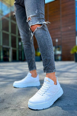 CH105 - CBT Cronus Erkek Ayakkabı BEYAZ - chekich.com