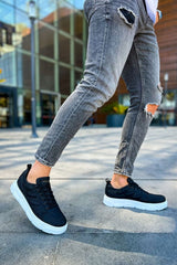 CH105 - CBT Cronus Erkek Ayakkabı SIYAH - chekich.com