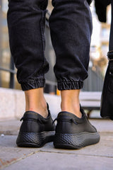 CH107 - CST Felibord Erkek Ayakkabı SIYAH/SIYAH - chekich.com