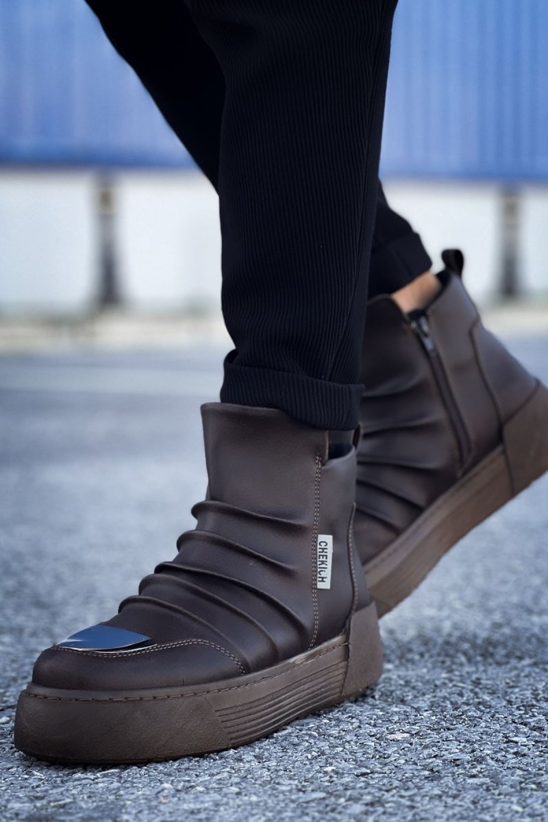 CH113 - CRT Swat Erkek Bot KAHVE - chekich.com