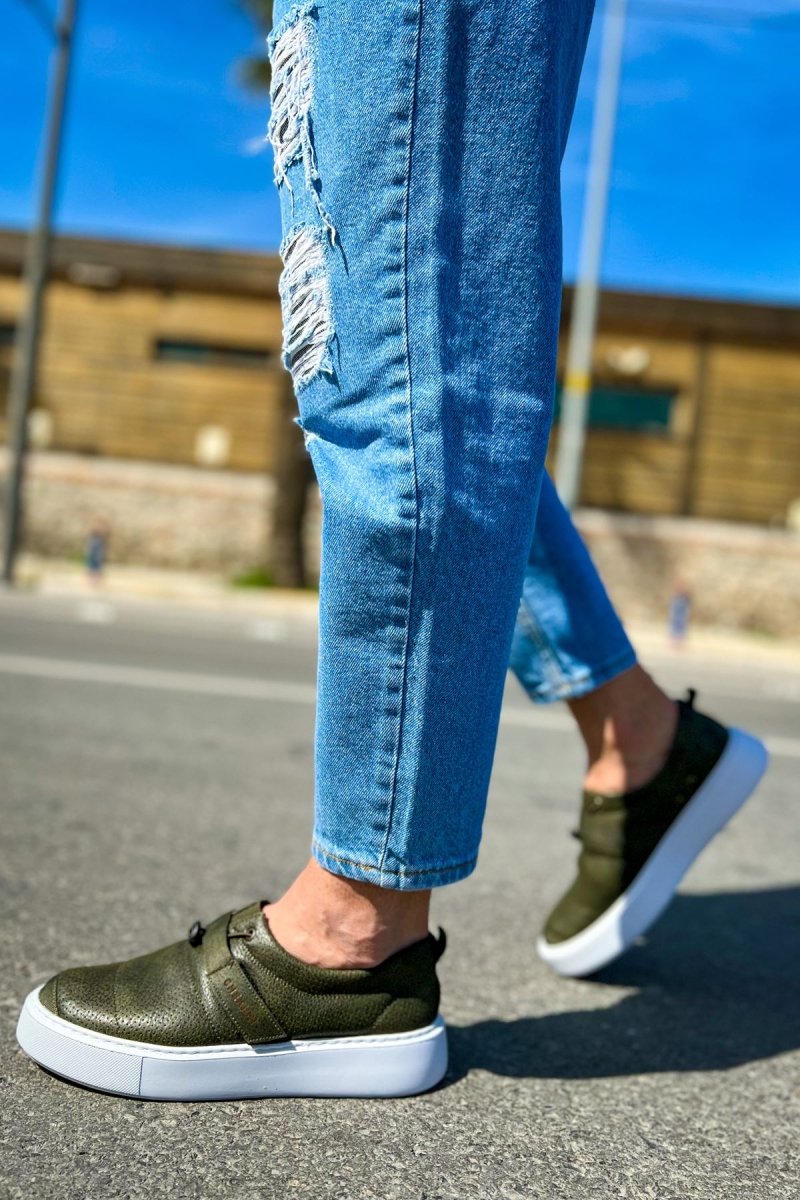 CH147 - CBT Dobeny Erkek Ayakkabı HAKI - chekich.com