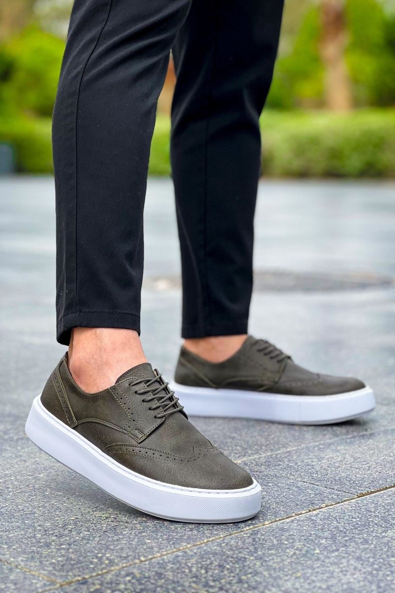 CH149 - CBT Changer Over Erkek Ayakkabı HAKI - chekich.com