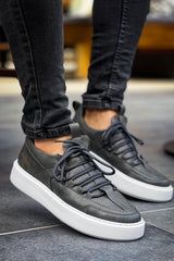 CH159 - CBT Saturn Erkek Ayakkabı ANTRASIT - chekich.com