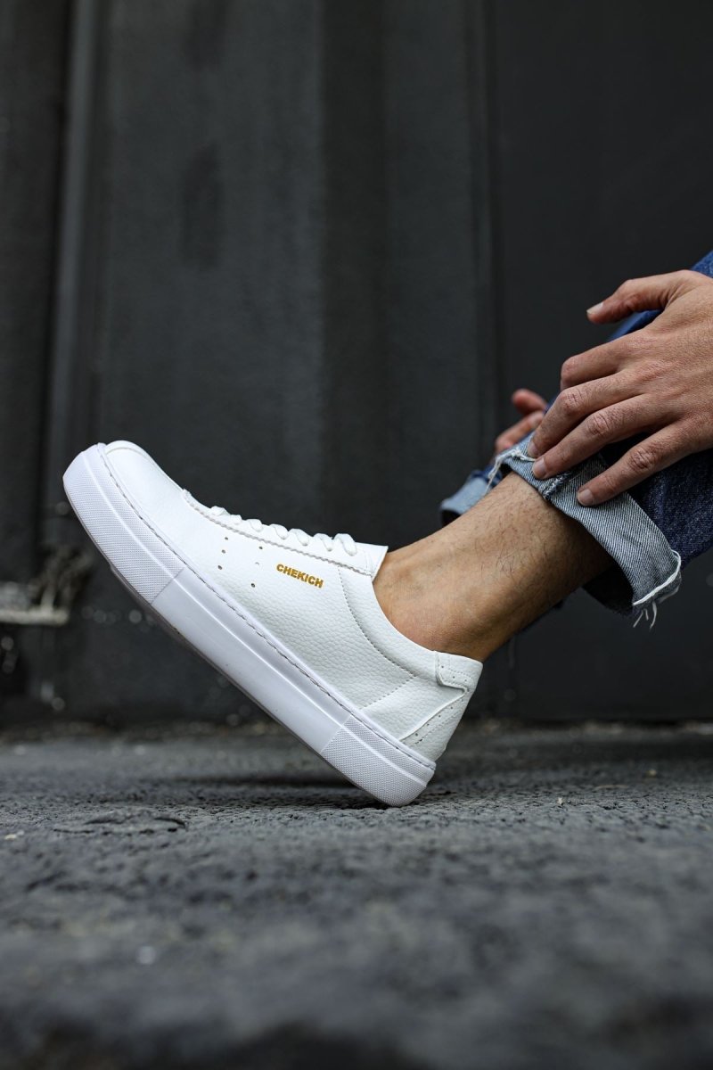 CH163 - CBT Erkek Ayakkabı BEYAZ - chekich.com