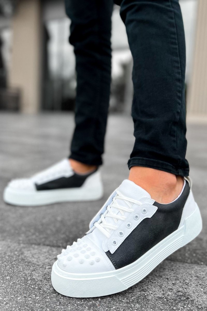 CH169 - CBT Thorn Erkek Ayakkabı ANTRASIT/BEYAZ - chekich.com