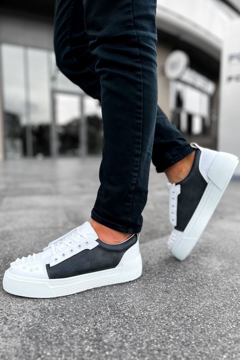 CH169 - CBT Thorn Erkek Ayakkabı ANTRASIT/BEYAZ - chekich.com