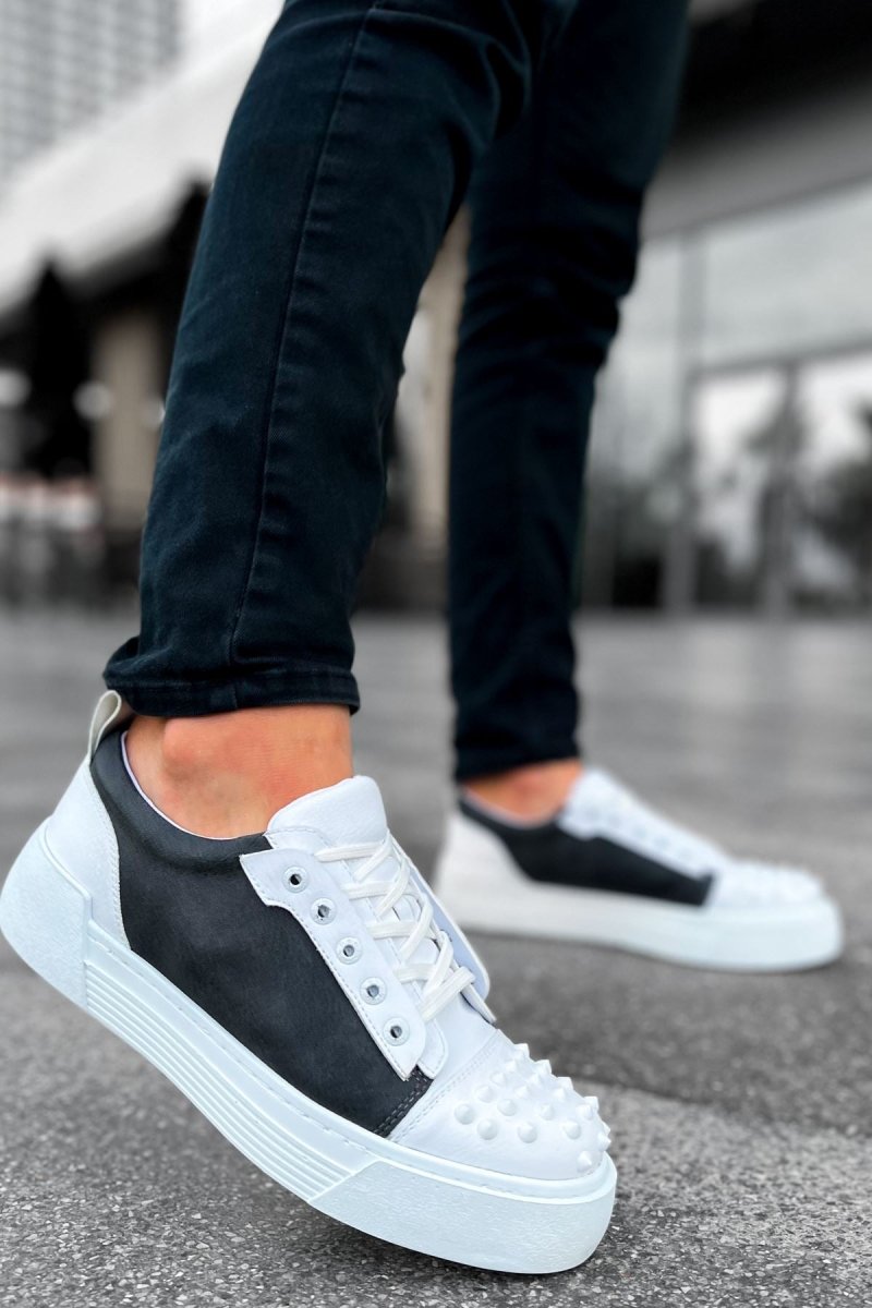 CH169 - CBT Thorn Erkek Ayakkabı ANTRASIT/BEYAZ - chekich.com