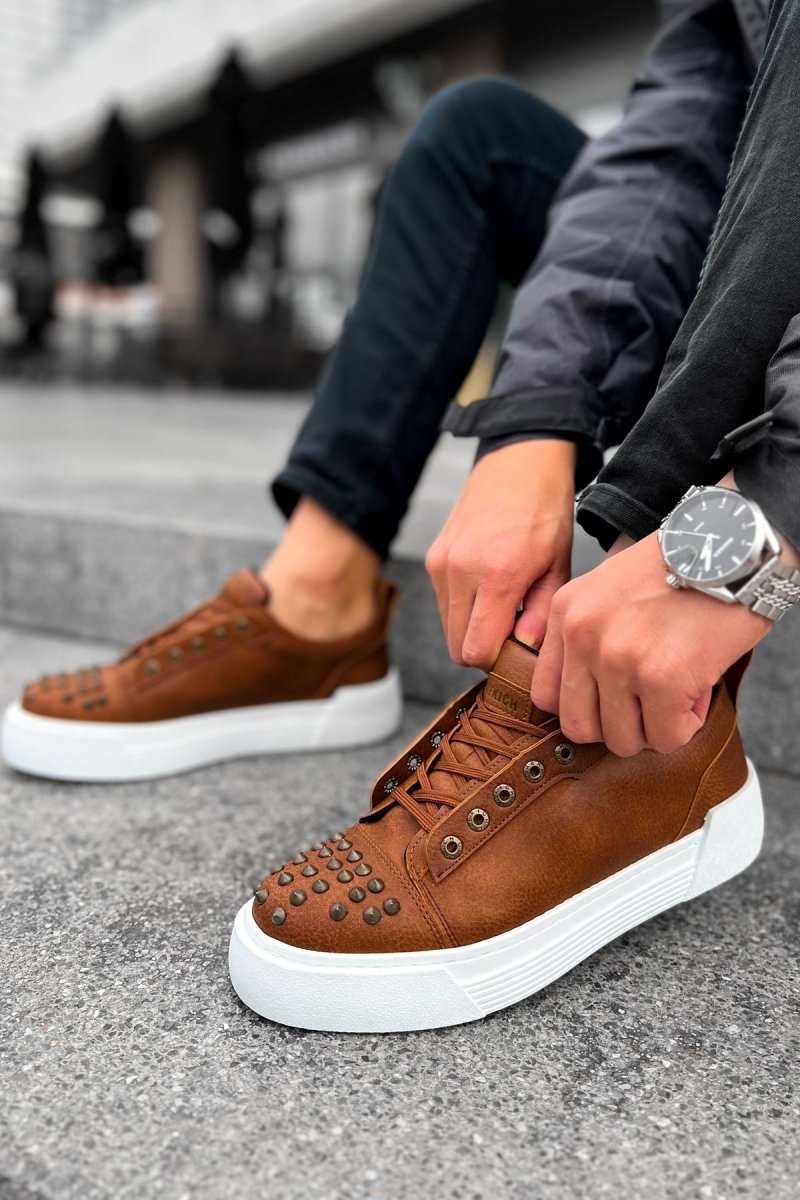 CH169 - CBT Thorn Erkek Ayakkabı TABA - chekich.com