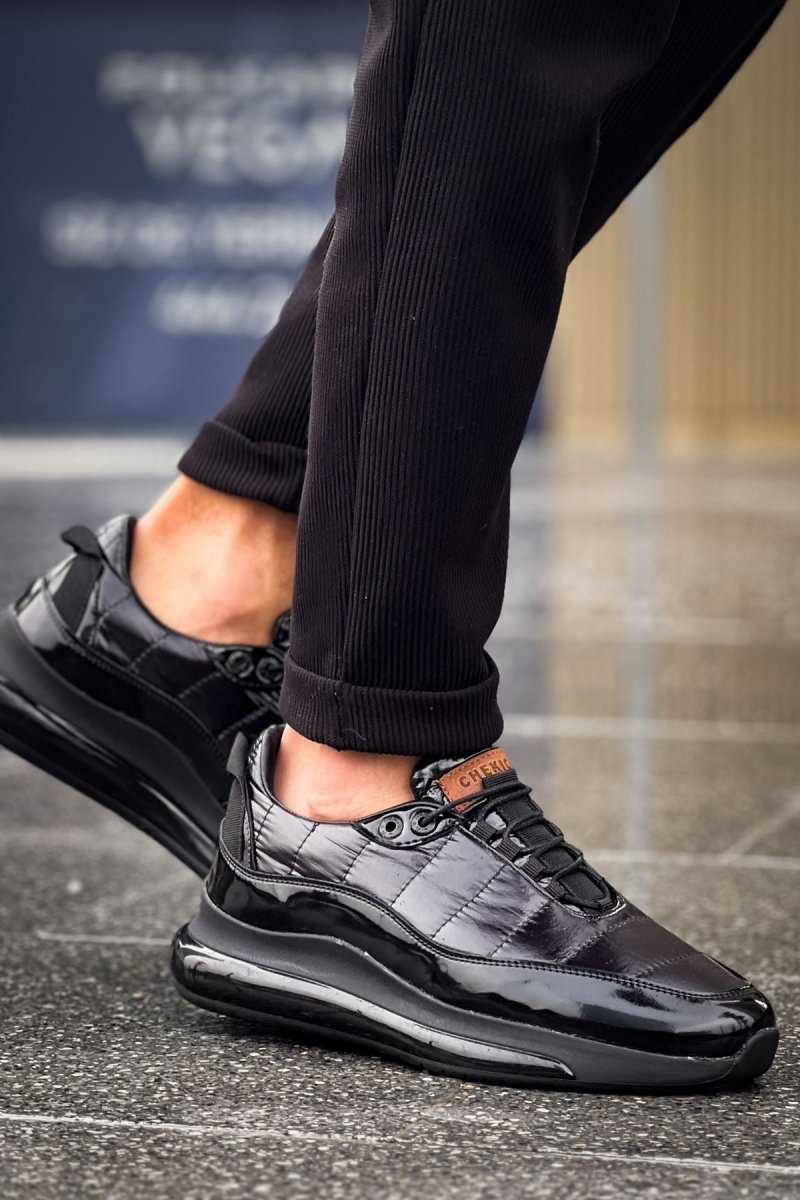 CH179 - RST Sporty Runner Erkek Ayakkabı SIYAH - chekich.com