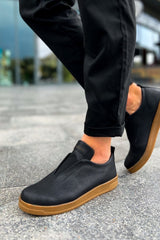 CH195 - CKT Rigidus Erkek Ayakkabı SIYAH - chekich.com