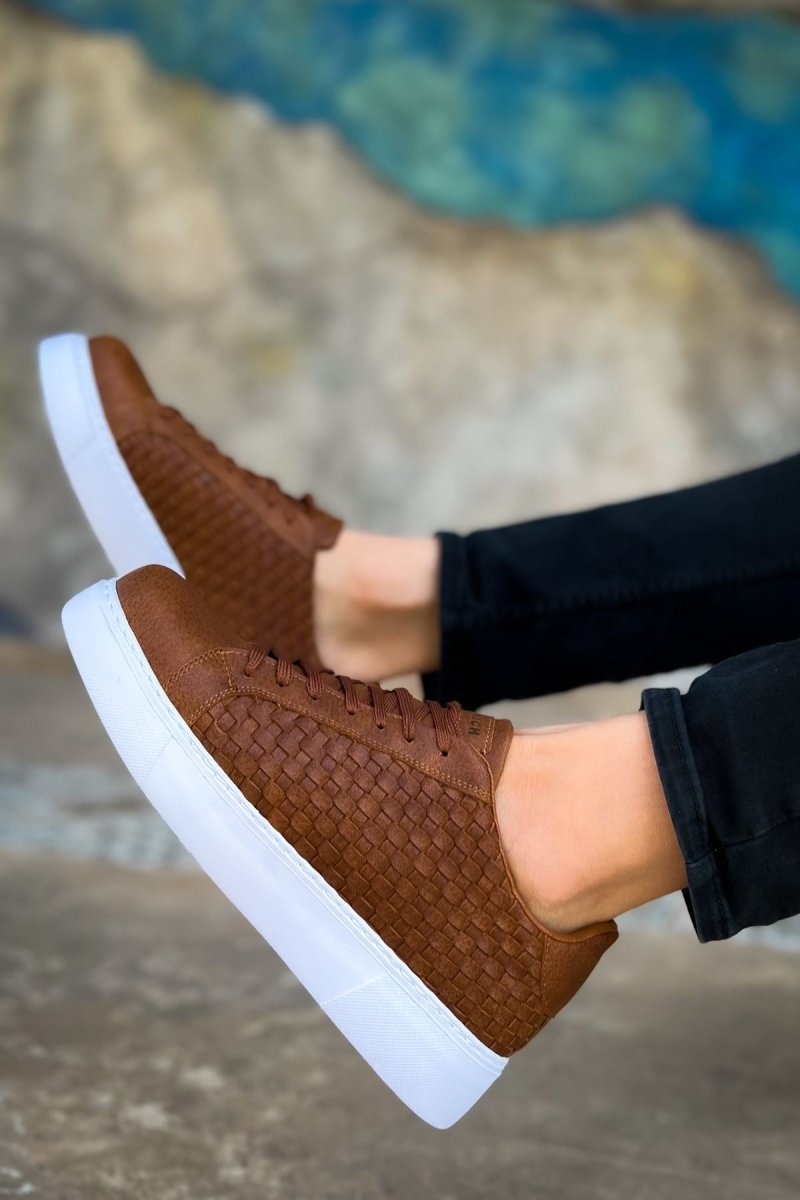 CH203 - OBT Maglieria Erkek Ayakkabı TABA - chekich.com