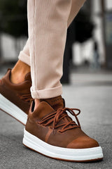 CH219 - CBT Laser Erkek Ayakkabı TABA - chekich.com