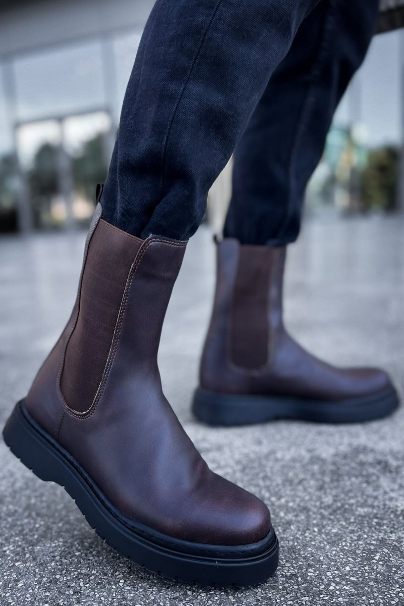 CH223 - CST Alaska Erkek Bot KAHVE - chekich.com