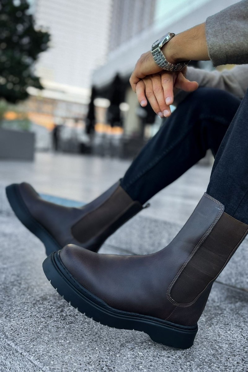 CH223 - CST Alaska Erkek Bot KAHVE - chekich.com