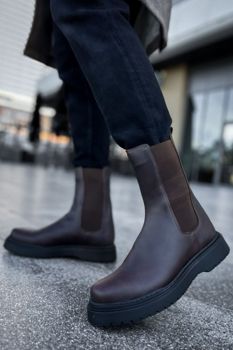 CH223 - CST Alaska Erkek Bot KAHVE - chekich.com