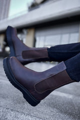 CH223 - CST Alaska Erkek Bot KAHVE - chekich.com