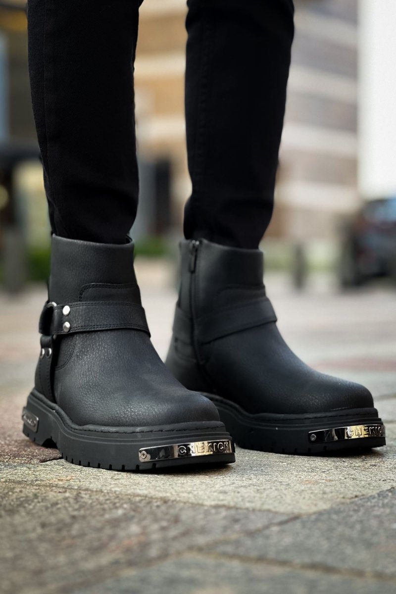 CH227 - CST Yukon Erkek Bot SIYAH - chekich.com