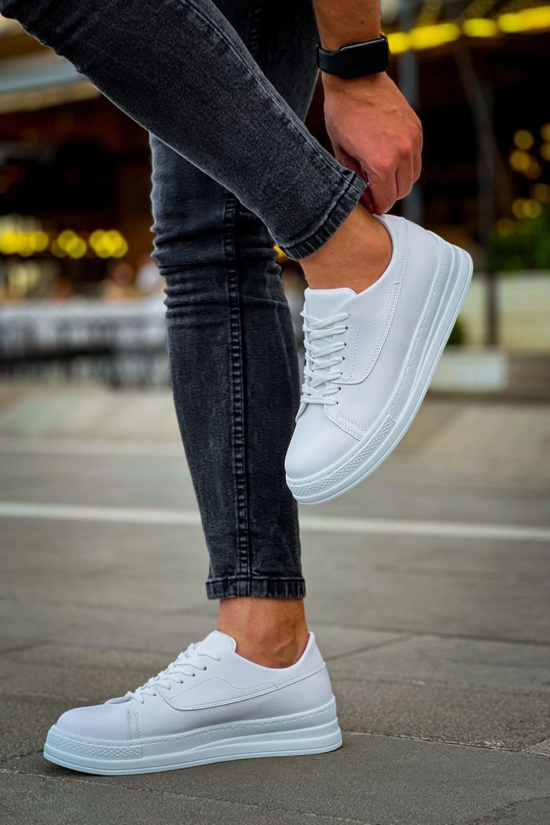 CH2401 - CBT Erkek Ayakkabı BEYAZ - chekich.com