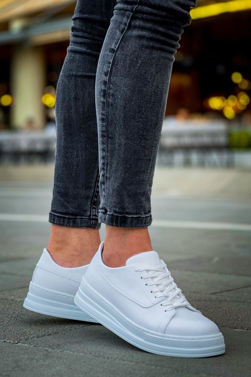 CH2401 - CBT Erkek Ayakkabı BEYAZ - chekich.com