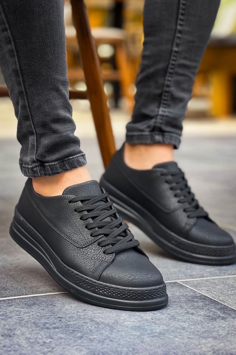 CH2401 - CST Black Men Sneaker - chekich.com