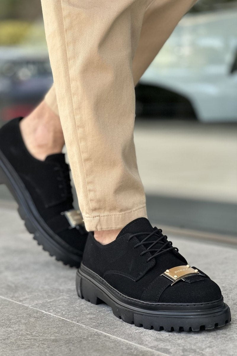 CH2402 - SST Erkek Ayakkabı SIYAH - chekich.com