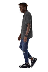 CH241 - CST Signature Line Up Erkek Ayakkabı SIYAH/GUMUS - chekich.com