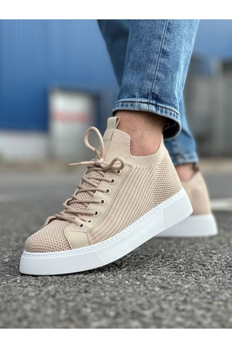 CH2423 - TBT Erkek Ayakkabı BEJ - chekich.com
