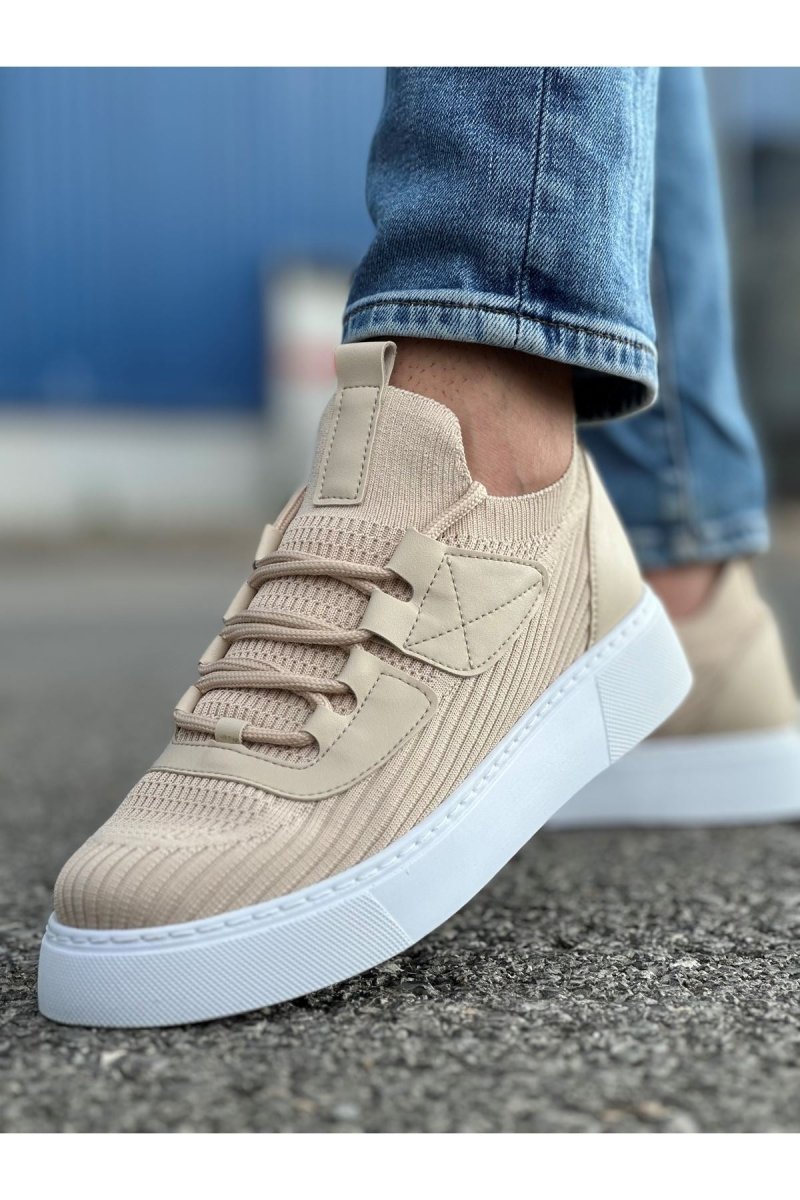 CH2425 - TBT Erkek Ayakkabı BEJ - chekich.com