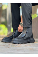 CH2433 - FRT Erkek Bot SIYAH - chekich.com