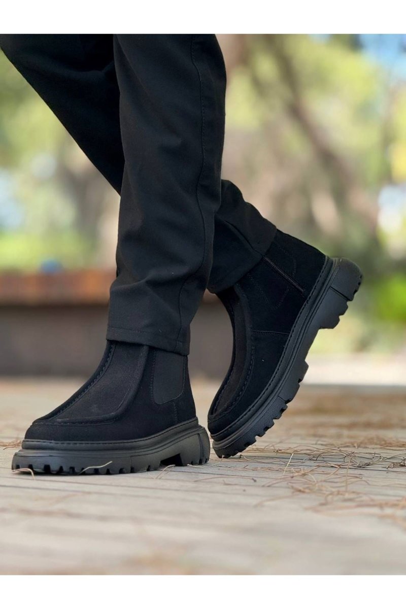 CH2433 - SST Erkek Bot SIYAH - chekich.com