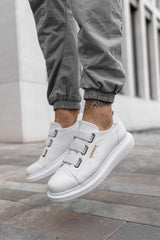 CH253 - CBT Mirror Non Erkek Ayakkabı BEYAZ - chekich.com