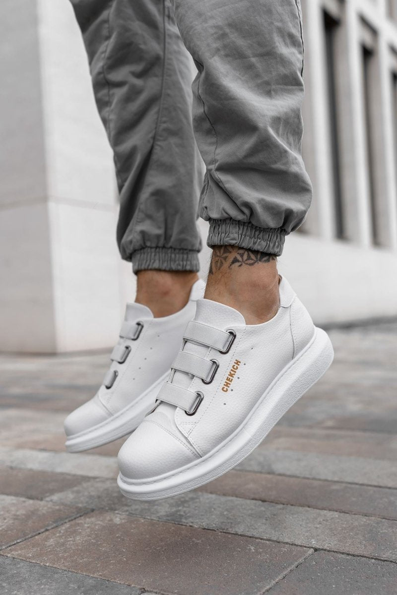 CH253 - CBT Mirror Non Erkek Ayakkabı BEYAZ - chekich.com