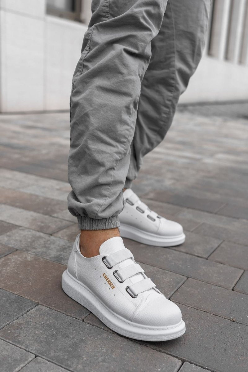 CH253 - CBT Mirror Non Erkek Ayakkabı BEYAZ - chekich.com