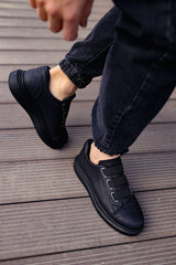 CH253 - CST Mirror Non Erkek Ayakkabı SIYAH - chekich.com