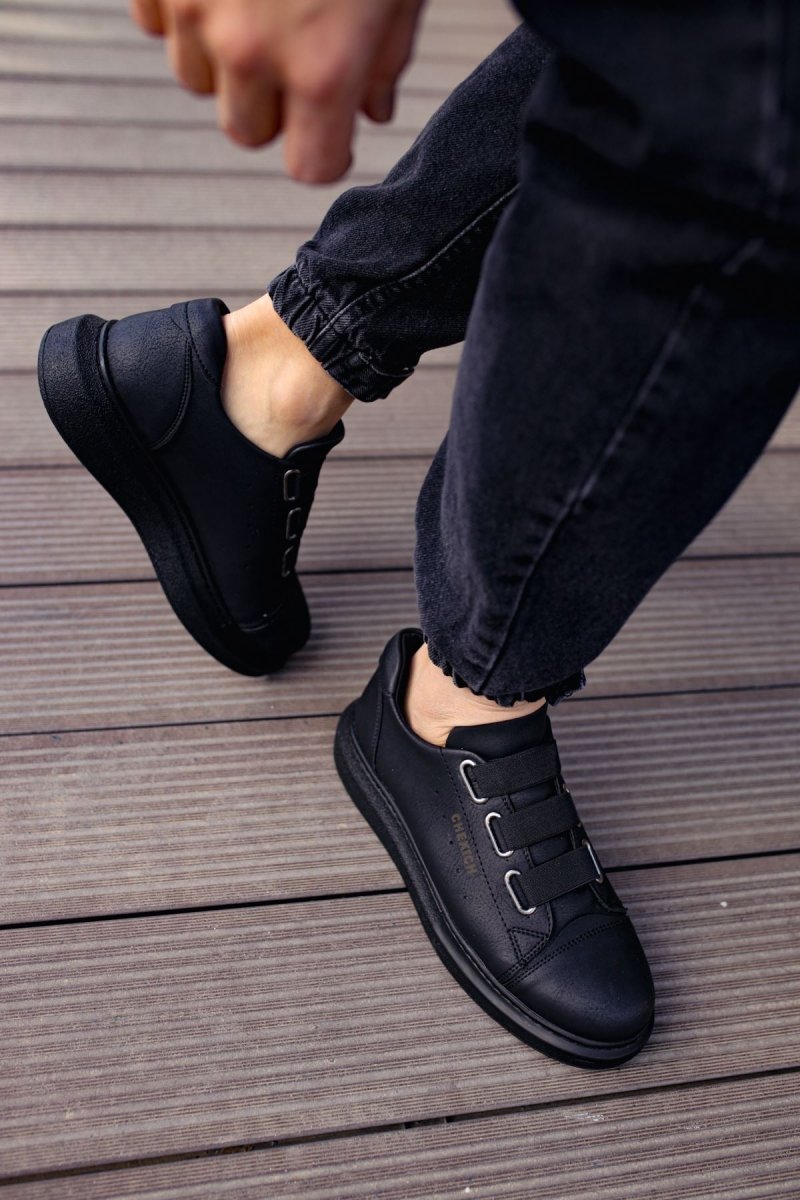 CH253 - CST Mirror Non Erkek Ayakkabı SIYAH - chekich.com