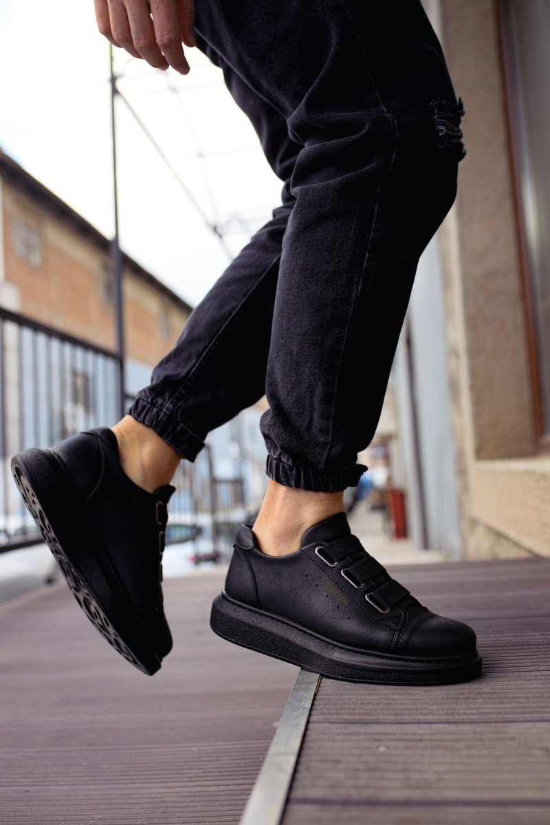 CH253 - CST Mirror Non Erkek Ayakkabı SIYAH - chekich.com