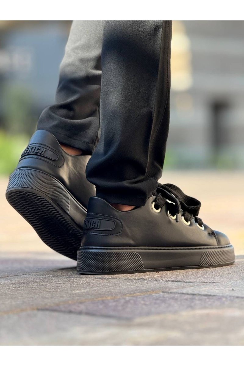 CH2531 - Anjelino Erkek Ayakkabı SIYAH - chekich.com