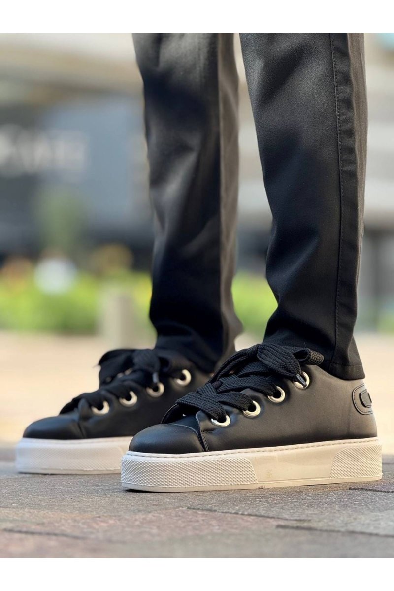 CH2531 - Anjelino Erkek Ayakkabı SIYAH - chekich.com