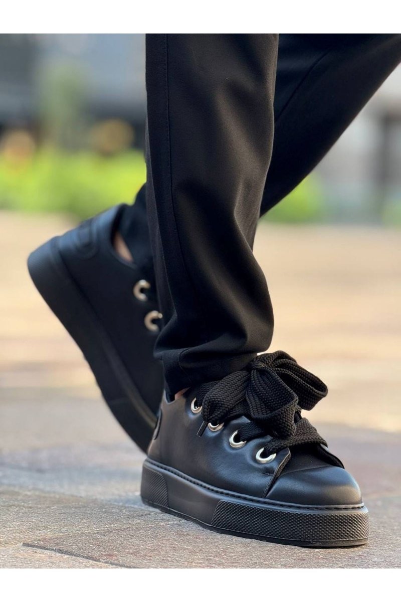 CH2531 - Anjelino Erkek Ayakkabı SIYAH - chekich.com