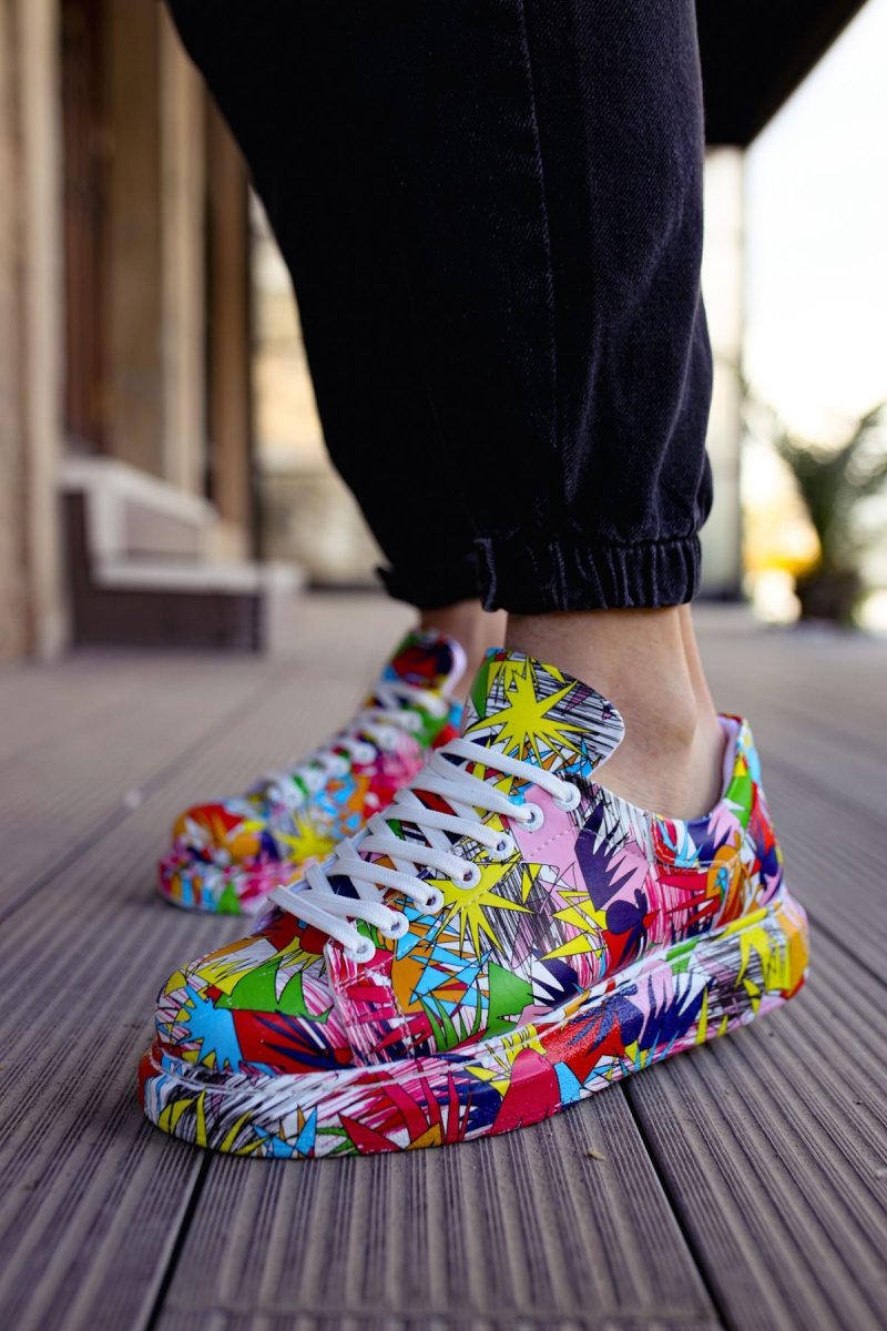 CH255 - CBT Colorfull Erkek Ayakkabı K.RENKLI - chekich.com