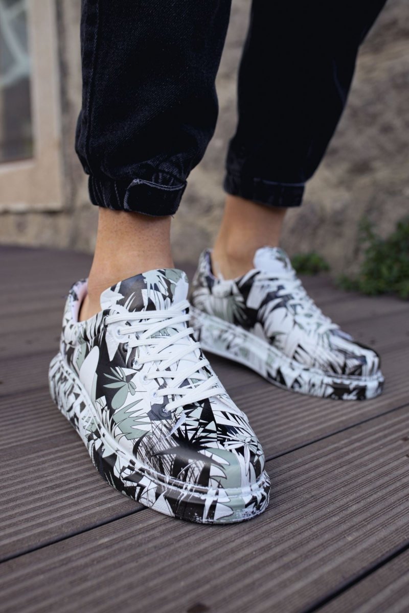 CH255 - CBT Colorfull Erkek Ayakkabı SIYAH RENKLI - chekich.com